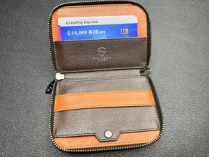 Vaultskin Notting Hill Wallet Open