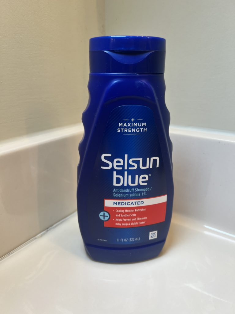 selsun blue dandruff shampoo