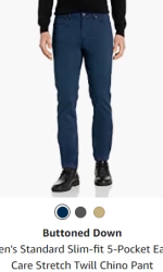 Amazon Buttoned Down Chinos